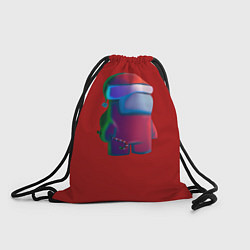 Рюкзак-мешок Among us, цвет: 3D-принт