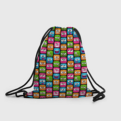 Рюкзак-мешок Эмоции, цвет: 3D-принт