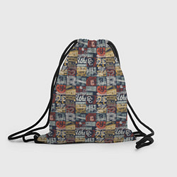 Рюкзак-мешок Легкоатлет, цвет: 3D-принт