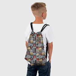 Рюкзак-мешок Легкоатлет, цвет: 3D-принт — фото 2