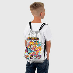 Рюкзак-мешок Sailor Meow, цвет: 3D-принт — фото 2