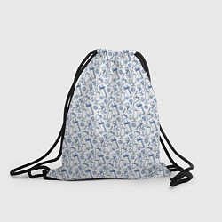 Рюкзак-мешок Коктейли, цвет: 3D-принт