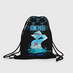 Рюкзак-мешок Луффи Пираты Соломенной Шляпы, цвет: 3D-принт