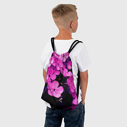 Рюкзак-мешок Цветочный Альянс!, цвет: 3D-принт — фото 2