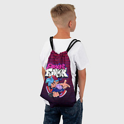 Рюкзак-мешок Friday Night Funkin Бойфренд, цвет: 3D-принт — фото 2