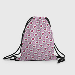 Рюкзак-мешок Сердечки в облачках, цвет: 3D-принт