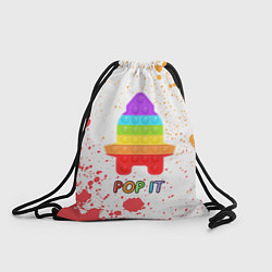 Мешок для обуви Pop It - Rocket - Paint