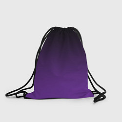 Рюкзак-мешок Ночной градиент Фиолетовый, цвет: 3D-принт