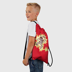 Рюкзак-мешок Знакомство с Пикачу, цвет: 3D-принт — фото 2