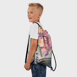 Рюкзак-мешок MULT, цвет: 3D-принт — фото 2