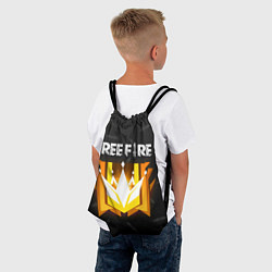 Рюкзак-мешок Free Fire Фри фаер, цвет: 3D-принт — фото 2