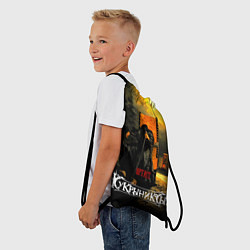 Рюкзак-мешок Кукрыниксы - Артист, цвет: 3D-принт — фото 2