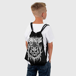 Рюкзак-мешок Baby Metal Wolf, цвет: 3D-принт — фото 2
