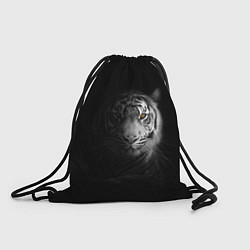 Рюкзак-мешок БЕЛЫЙ ТИГР, цвет: 3D-принт