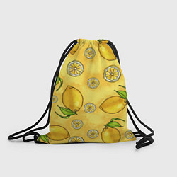 Рюкзак-мешок Лимончик, цвет: 3D-принт