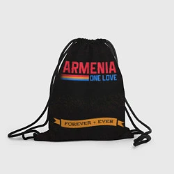 Рюкзак-мешок Armenia forever ever, цвет: 3D-принт