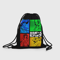 Рюкзак-мешок Ковбой Бибоп, цвет: 3D-принт