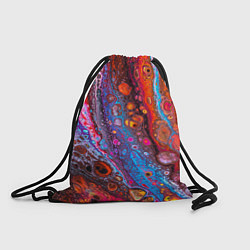 Рюкзак-мешок Брызги на камнях, цвет: 3D-принт