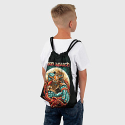 Рюкзак-мешок Amon Amarth, цвет: 3D-принт — фото 2