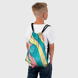 Рюкзак-мешок Красочный развод, цвет: 3D-принт — фото 2