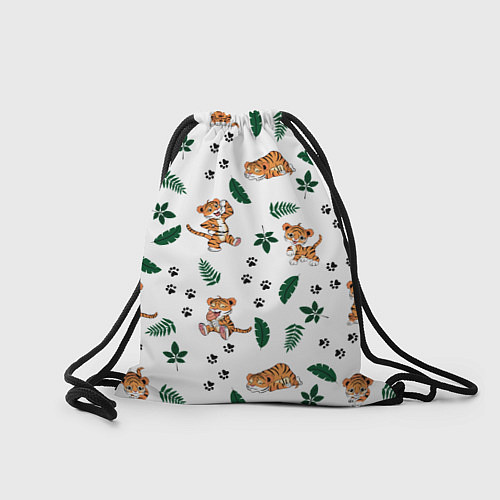 Мешок для обуви Милый тигр / 3D-принт – фото 2