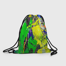 Рюкзак-мешок Брызги красок Grunge Paints, цвет: 3D-принт