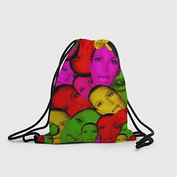 Рюкзак-мешок Crazy Kim Kardashian, цвет: 3D-принт