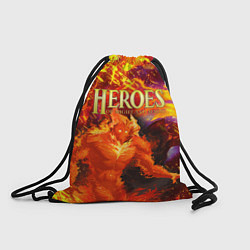 Рюкзак-мешок HoM Огненный, цвет: 3D-принт