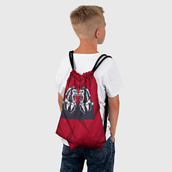 Рюкзак-мешок Злые обезьяны в костюмах, цвет: 3D-принт — фото 2