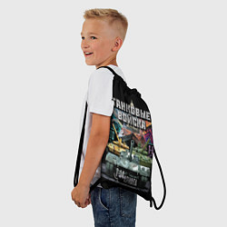 Рюкзак-мешок ТАНКОВЫЕ ВОЙСКА, цвет: 3D-принт — фото 2