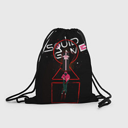 Рюкзак-мешок Squid Game, цвет: 3D-принт