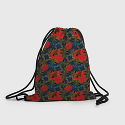 Рюкзак-мешок Карпы, цвет: 3D-принт
