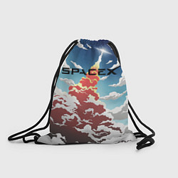 Рюкзак-мешок Ракета SpaceX, цвет: 3D-принт