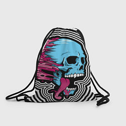 Рюкзак-мешок Летящий череп, цвет: 3D-принт