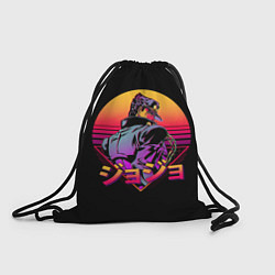Рюкзак-мешок Ретровейв Джотаро, цвет: 3D-принт