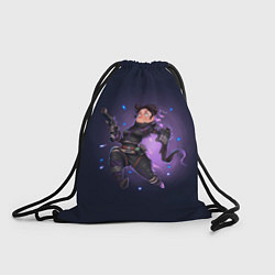 Рюкзак-мешок Межпространственный боец, цвет: 3D-принт