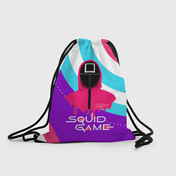 Рюкзак-мешок Игра в кальмара, цвет: 3D-принт