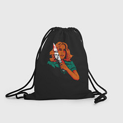 Рюкзак-мешок Лори Хэллоуин, цвет: 3D-принт