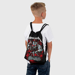 Рюкзак-мешок Metallica - Hardwired To Self-Destruct, цвет: 3D-принт — фото 2