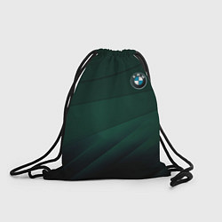 Рюкзак-мешок GREEN BMW, цвет: 3D-принт