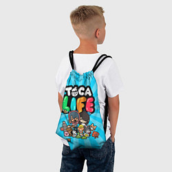 Рюкзак-мешок Toca Life, цвет: 3D-принт — фото 2