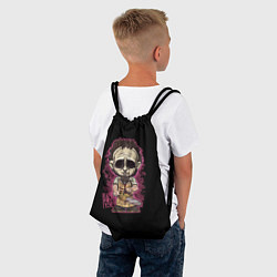 Рюкзак-мешок Кожаное лицо, цвет: 3D-принт — фото 2