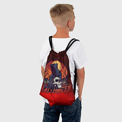 Рюкзак-мешок Злой дух, цвет: 3D-принт — фото 2