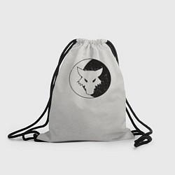Рюкзак-мешок Лунные волки ранний лого цвет легиона, цвет: 3D-принт