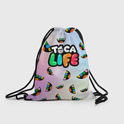 Рюкзак-мешок Toca Life: Smile Logo, цвет: 3D-принт
