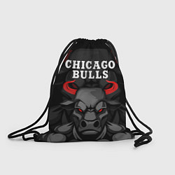 Рюкзак-мешок CHICAGO BULLS ЯРОСТНЫЙ БЫК, цвет: 3D-принт