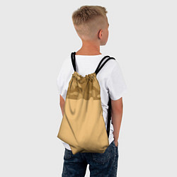 Рюкзак-мешок Песочный, цвет: 3D-принт — фото 2
