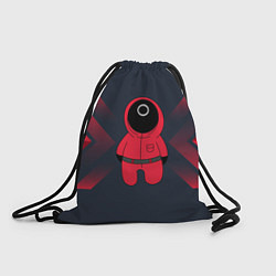 Рюкзак-мешок Игра в Кальмара мульт ART, цвет: 3D-принт