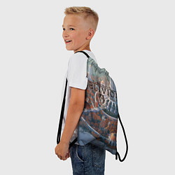 Рюкзак-мешок Столичный замок, цвет: 3D-принт — фото 2