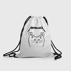 Мешок для обуви Metallica Meowtallica